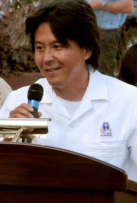 Burt Takeuchi at Reception